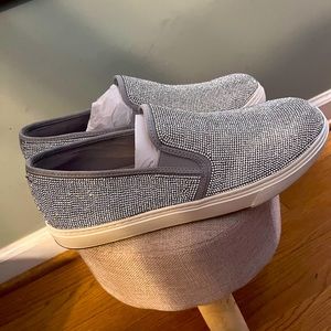 Steve Madden Rhinestone slip on